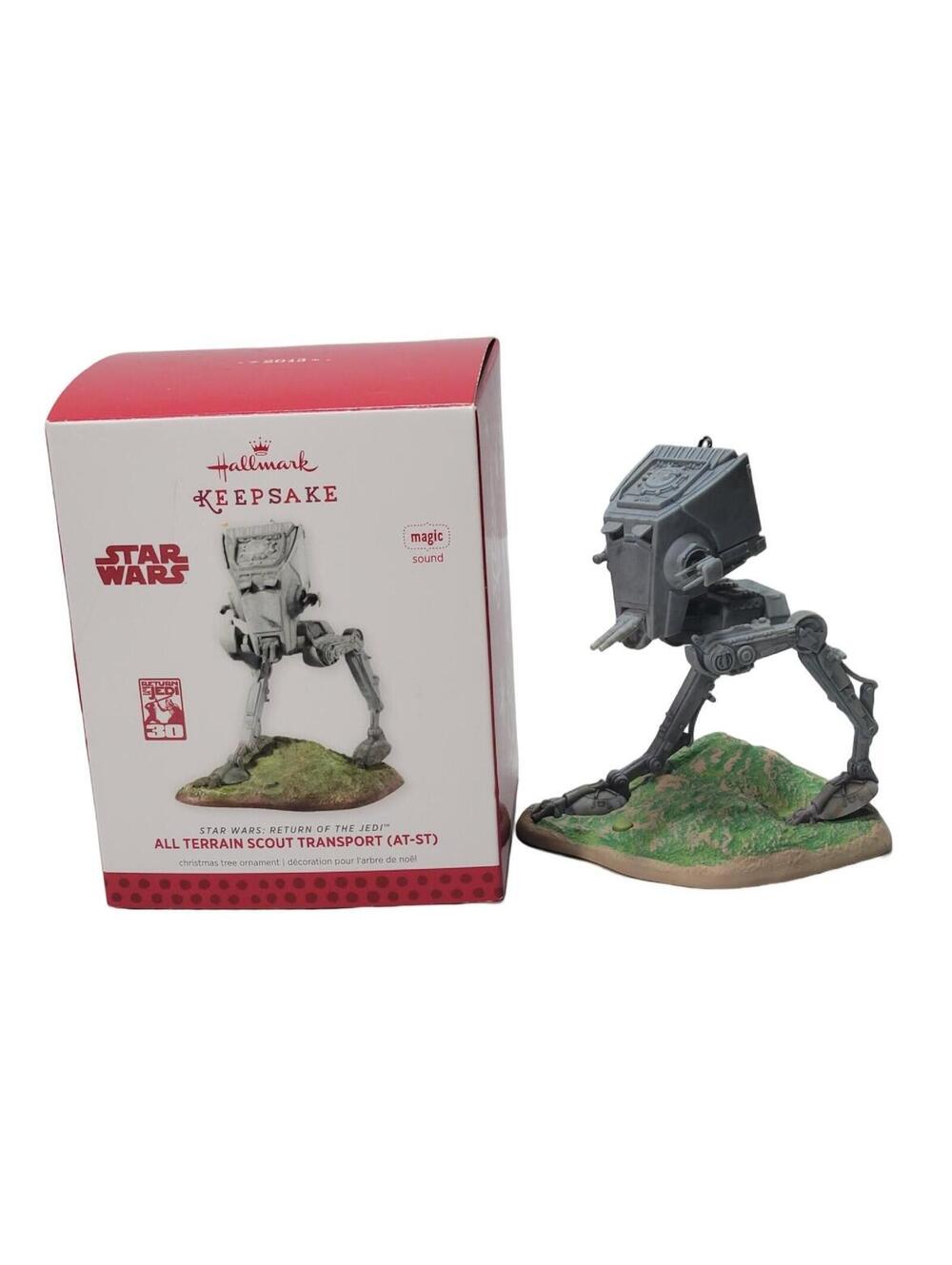 2013 Hallmark Keepsake Ornament Star Wars All Terrain Scout Transport (AT-ST) D